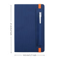 A5 Notebook with Elastic Band Pen Holder
