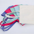 Zipper Large Capacity Canvas Tote Bag Shopper
