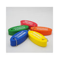 Oval Foam Floating Keychain