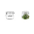 17OZ Glass Seal Airtight Food Storage Containers Honey Jar