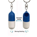 Emergency Capsule Pill Box Keychain