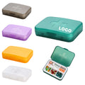 Six Compartment Pill Dispenser Tablet Box