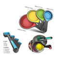 Kitchen Collapsible Measuring Cup And Spoon Set