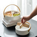 Portable Ceramics Fruit Container