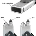 Multifunctional Stylus Pen With Led And Keychain