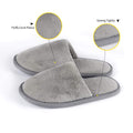 Coral Fleece Average Size Hotel Slippers