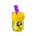 Portable Handheld Glasses With Lid And Straw