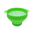 Microwave-Safe Silicone Popcorn Popper Bowl
