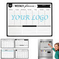 Soft Magnetic Dry Erase Schedule Refrigerator Sticker