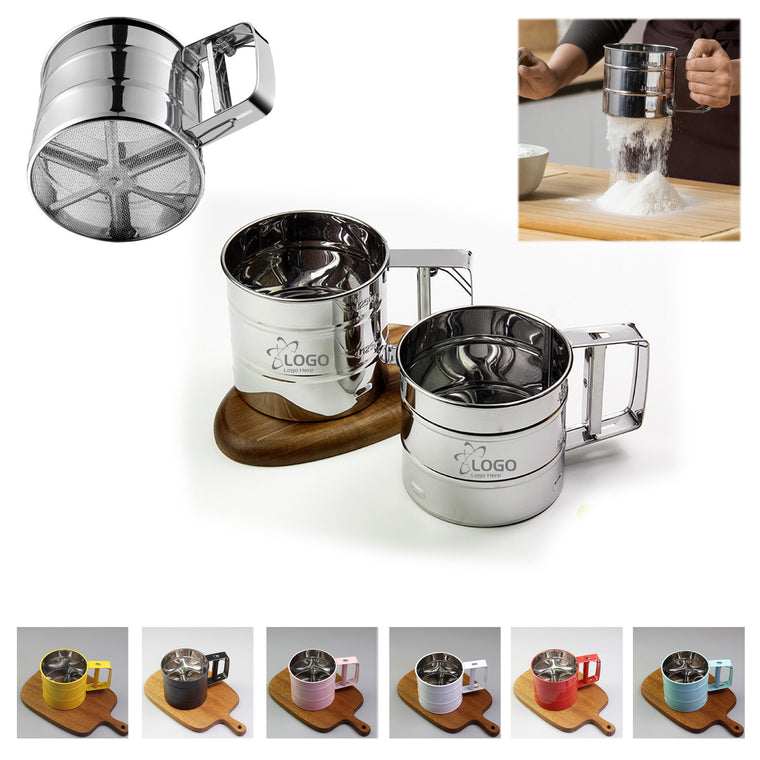 Stainless Steel Handheld Flour Sifter – Classic Baking Tool