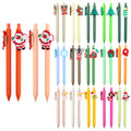 Christmas Cartoon PVC Soft Rubber Ballpoint Pen