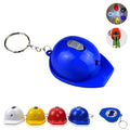 Mini Led Helmet Keychain With Bottle Opener