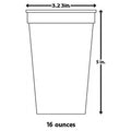 16oz Stadium Plastic Color Sensitive Cup