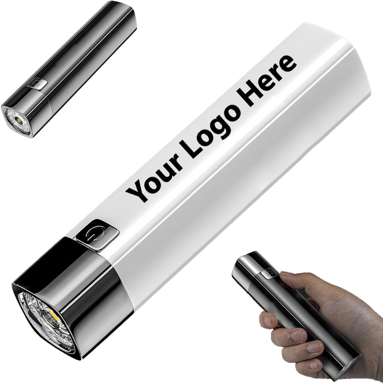2-In-1 Power Bank Flashlight