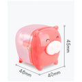 Cute Pig Shaped Manual Pencil Sharpener