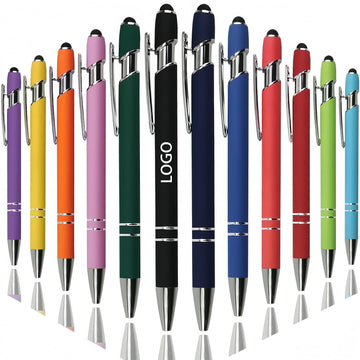 Promotional Metal Ballpoint Pen With Stylus