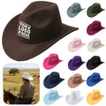 Western Cowboy Hat Curled Brim