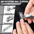 7-Piece Set Of Thick Toenail Clippers For Adults And Seniors