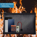 Waterproof And Fireproof Zipper Document Bag