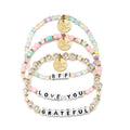 Custom Letter Beaded Bracelet