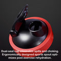 25Oz Shaker Bottle W/ Blender Ball & Powder Container