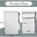 Aluminum Pocket Memo Pad With Pen