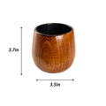 Carbonized Jujube Wood Tumbler（10OZ）