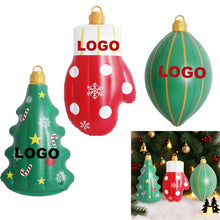 Christmas Tree Fun Shaped PVC Inflatable Pendant Balls