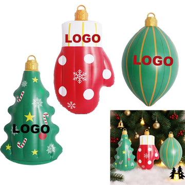 Christmas Tree Fun Shaped PVC Inflatable Pendant Balls