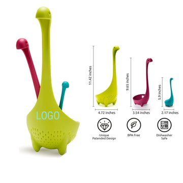 Cute 3 Tea Sets Spoon And Colander
