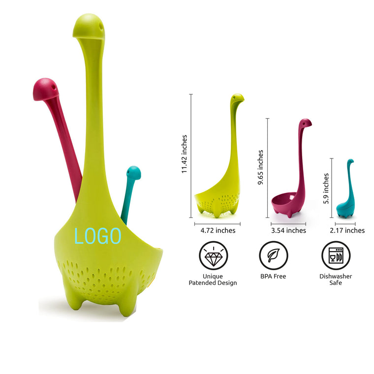 Cute 3 Tea Sets Spoon And Colander