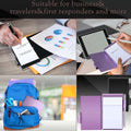Metal Pocket Notebook with Pen and Refillable Paper