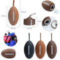 25oz Silicone Football Water Bottles