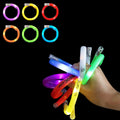 Assorted Fun Colors Led Flashing Tube Light Up Bracelets
