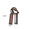Customized Digital Printed Silk Scarf For Hair Wrap