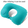 Press Automatic Inflatable Travel Pillow