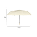 Automatic Folding Sun And Rain Umbrella With 12 Ribs