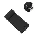Waffle Texture Golf Towel With Carabiner