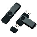 Rotating 8GB Portable 2-In-1 USB C Flash Drive