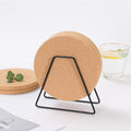 Round Beveled Cork Heat-Resistant Pad