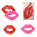 Ins Netflix Red Lips Inflatable Floating Bed Swimming Ring