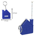 Keychain House Shape Tape Measure