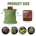 Collapsible Drawstring Canvas Foraging Bag
