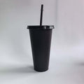24Oz Glitter Plastic Coffee Cups