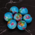 PU Foam Earth Pattern Bouncy Ball Toy