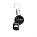 Creative Metal Pickleball Keychain
