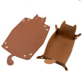 Creative Cat Leather Storage Tray