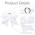 Large Cheer Hair Bows Ponytail Holder