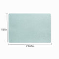 Leather Desk Mat, Double-Sided PU Mouse Pad
