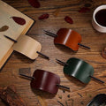 Hair Barrettes with Wooden Sticks